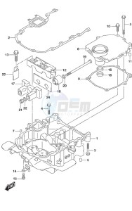 DF 40A drawing Engine Holder