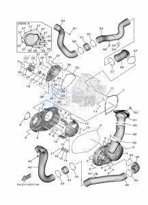 YXE1000EW YX10ERPAP (B4MN) drawing CRANKCASE COVER 1