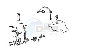 SENDA R DRD RACING LTD - 50 CC VTHSR1A2B5 . drawing OIL PUMP