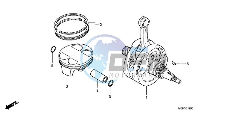 CRANKSHAFT/PISTON