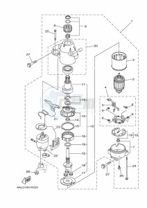 F200CETX drawing STARTER-MOTOR