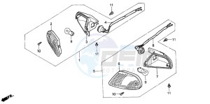 SA75 drawing FRONT WINKER