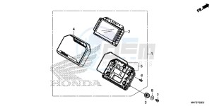 CBR1000S2 2ED - (2ED) drawing METER