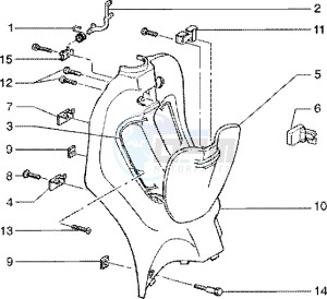 Liberty 150 Leader drawing Front glove compartment