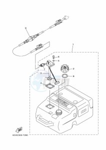 F25GMHL drawing FUEL-TANK-1