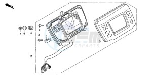 TRX500TM drawing METER