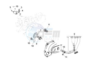 Liberty 4T RST 50 drawing Starting motor