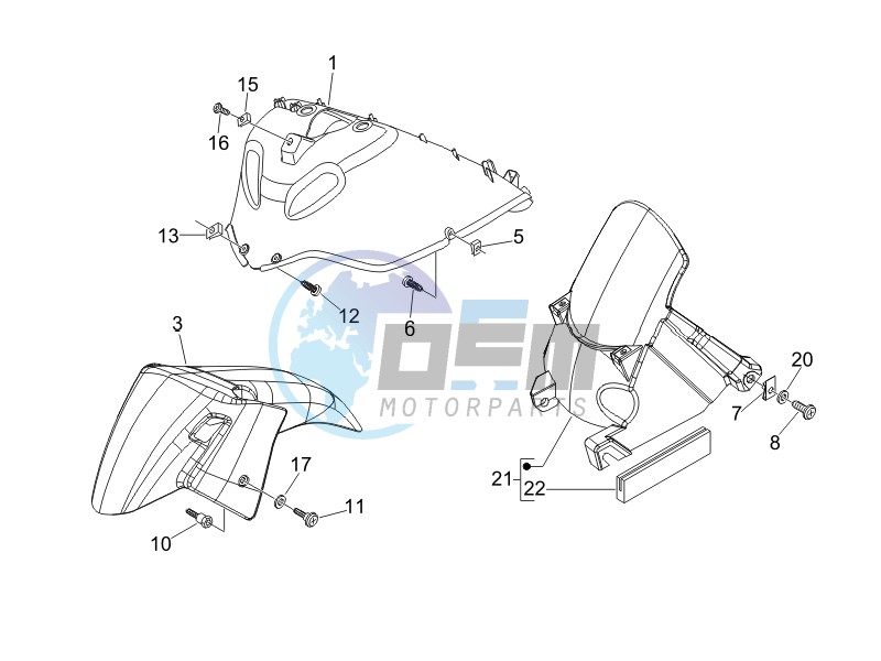 Wheel housing - Mudguard