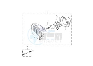 DT R - DT RSM 50 drawing HEADLIGHT