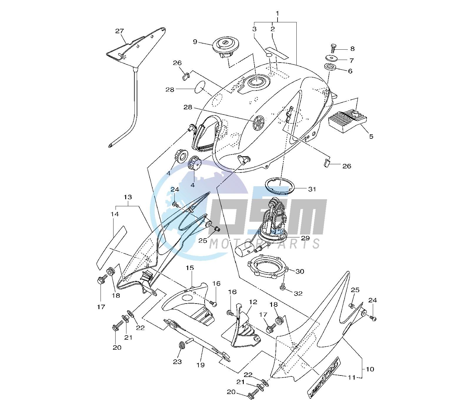 FUEL TANK 51D1