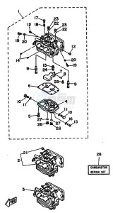 220AET drawing CARBURETOR