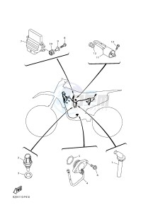 WR450F (2GC7 2GC8 2GC9 2GC9) drawing ELECTRICAL 1