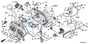 CB1000RE CB1000R E drawing AIR CLEANER