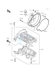 JS 440 [JS440] (A15-A16) [JS440] drawing CRANKCASE