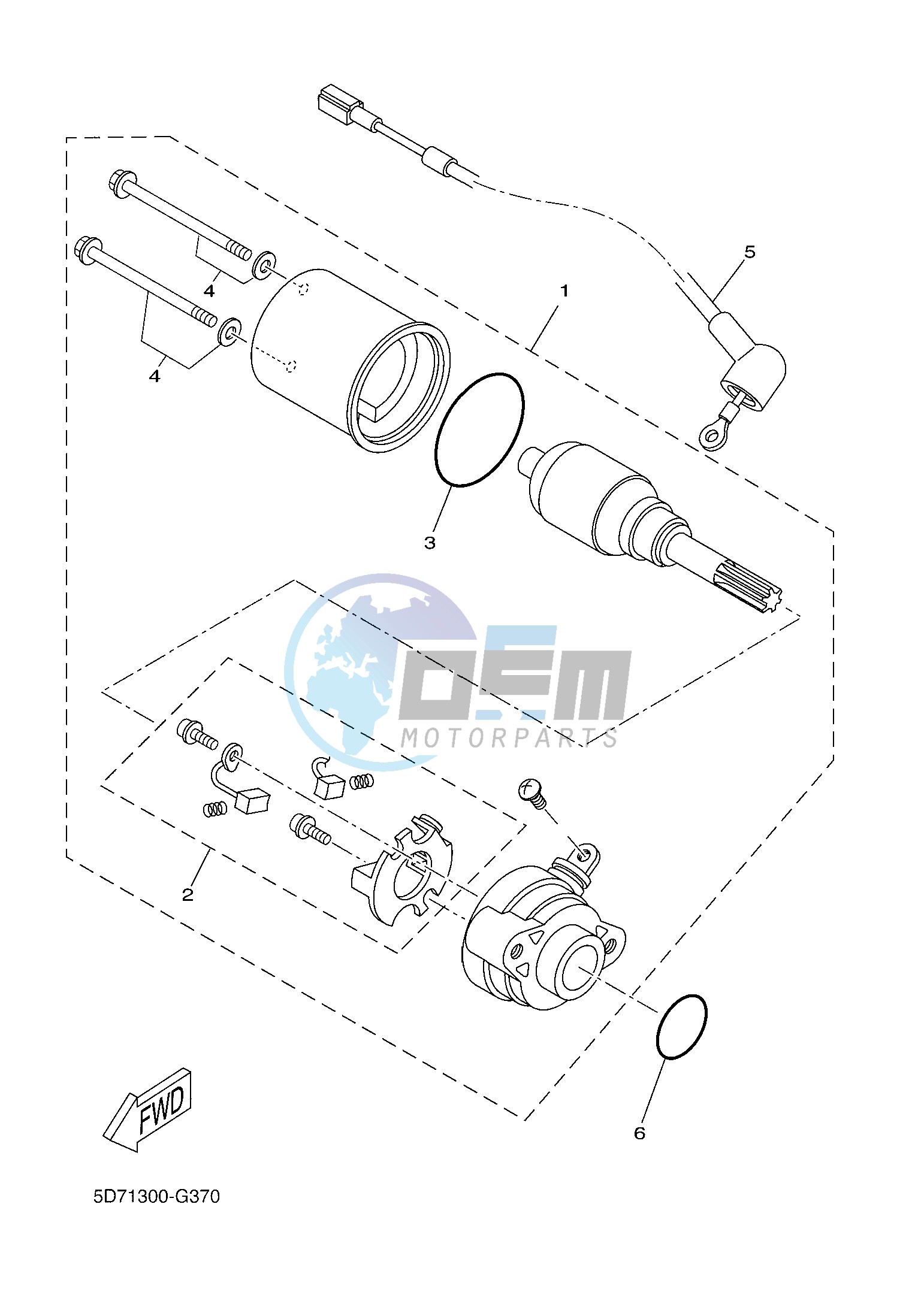 STARTING MOTOR