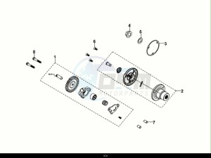 NH-T 200I (MG20BW-EU) (E5) (M1) drawing OIL FILTER - OIL PUMP