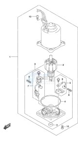 DF 115A drawing PTT Motor