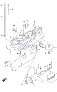 DF 200A drawing Gear Case