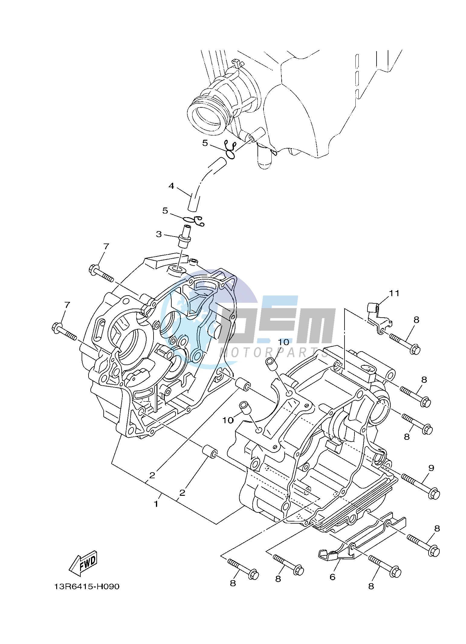 CARTER CRANKCASE