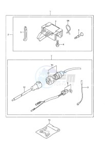 DF 25 V-Twin drawing Electrical