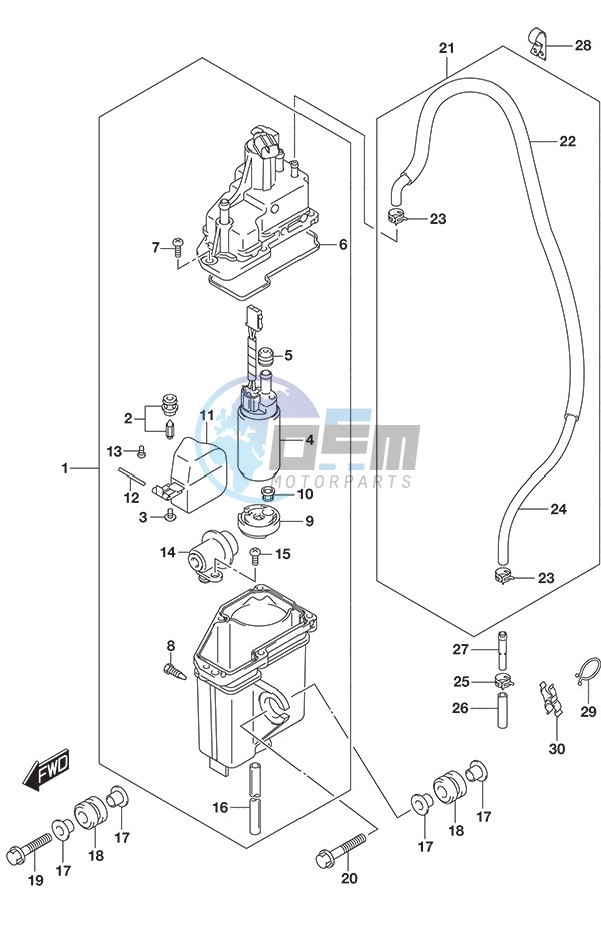 Fuel Vapor Separator