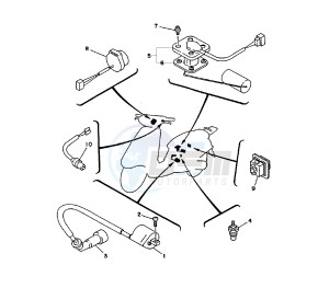 XC FLY ONE 150 drawing ELECTRICAL DEVICES