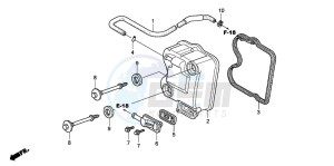 PES125 drawing CYLINDER HEAD COVER