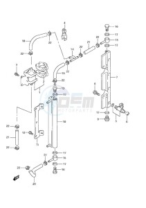 DF 70A drawing Fuel Injector