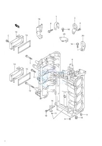 DF 60 drawing Cylinder Block