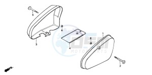 C50SW drawing SIDE COVER