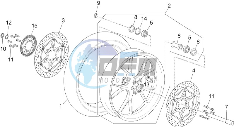 Front wheel