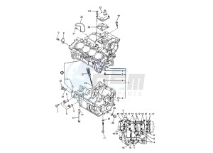 FZ6-SA FAZER 600 (ABS) drawing CRANKCASE