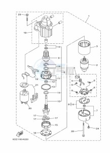 F300BET1X drawing STARTER-MOTOR