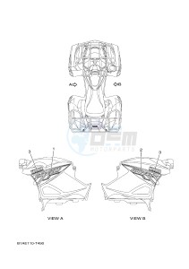 YFM700FWAD GRIZZLY 700 (B1AJ) drawing GRAPHICS