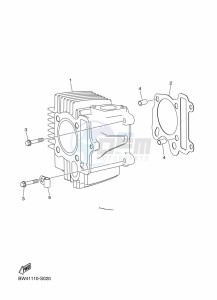 YFZ50 (BW4H) drawing CYLINDER