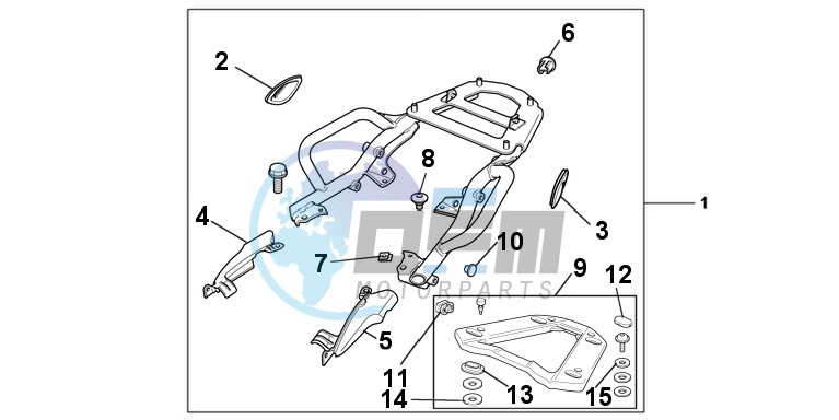 REAR CARRIER SET