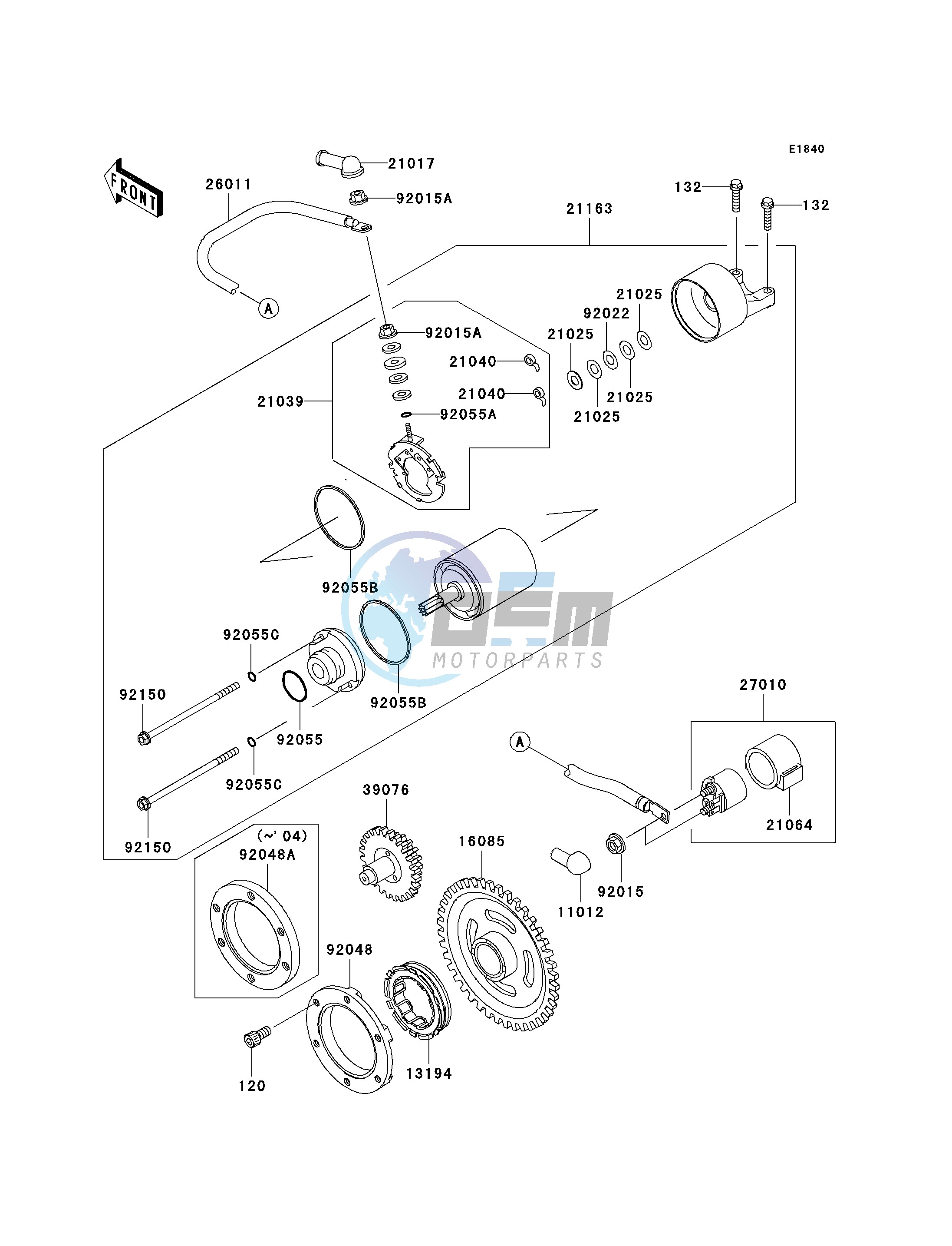 STARTER MOTOR