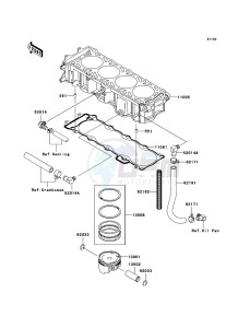 JET SKI STX-15F JT1500-A2 FR drawing Cylinder/Piston(s)