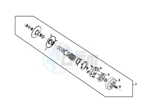 JET 14 125I/X8A L7 drawing CLUTCH