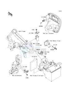 VN 900 C [VULCAN 900 CUSTOM] (7F-9FA) C8F drawing FUEL INJECTION