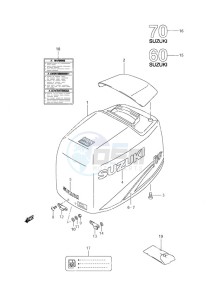 DF 60 drawing Engine Cover