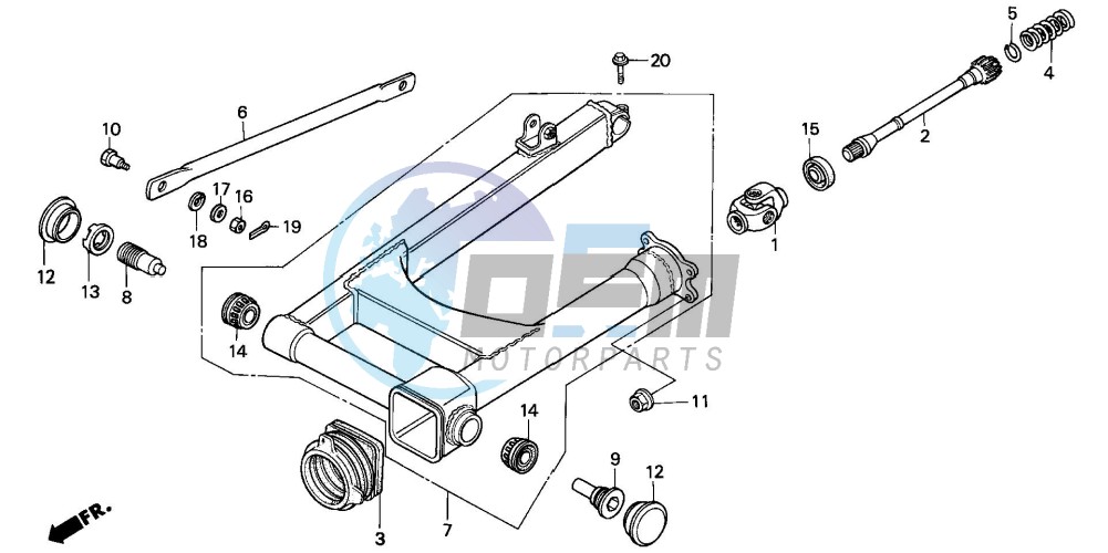 SWINGARM (VT1100C)