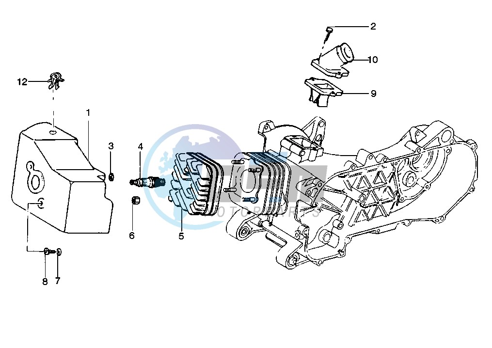 Cylinder head - Induction Pipe