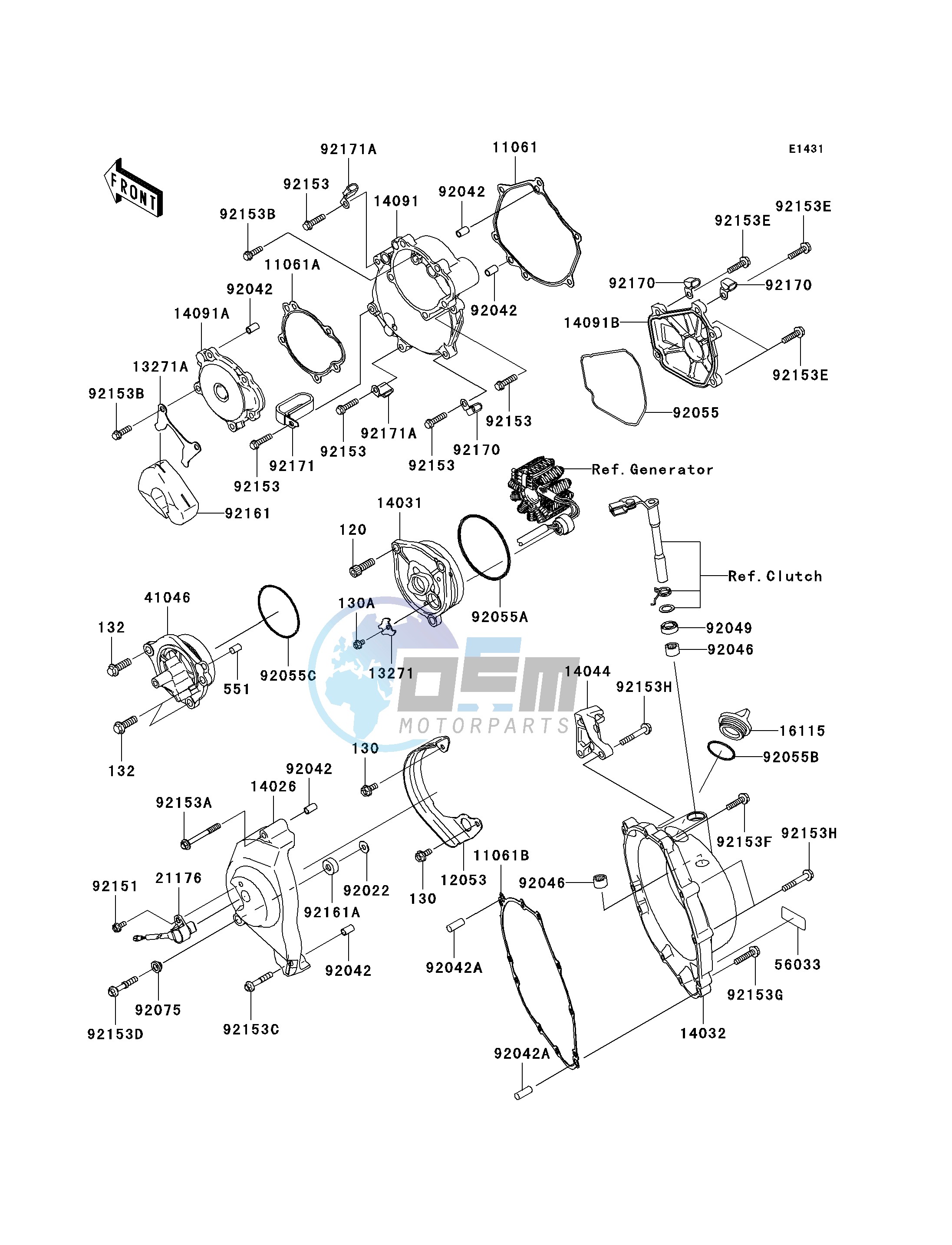 ENGINE COVER-- S- -