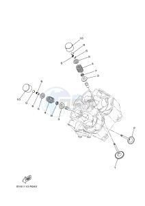 YFM700FWBD YFM70KPSG KODIAK 700 EPS SPECIAL EDITION (B323) drawing VALVE