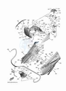 XP560D-A TMAX TECH MAX (B7M1) drawing STAND & FOOTREST 2