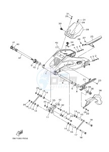 MTN1000 MT-10 (B678) drawing REAR ARM