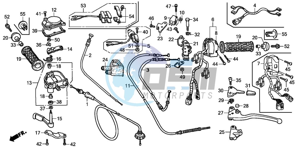 HANDLE LEVER/SWITCH/CABLE