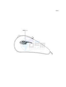 EN 500 C [VULCAN 500 LTD] (C1-C5) [VULCAN 500 LTD] drawing DECALS-- EN500-C4_C5- -