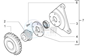 Ciao 50 Euro 1 drawing Free Wheel